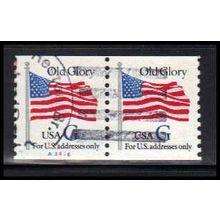 Used 2890 32c G Old Glory Very Fine CNP Left A3436 PA1594