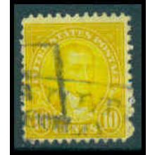 Used 642 10c James Monroe Barely Clears M10128