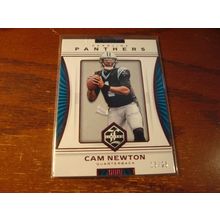 2017 Panini Limited, Red Foil #'d 15/25, CAM NEWTON, Panthers #67