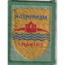 Scout Badge UK - Rotherham Chantry - Used - White Back (BY242)