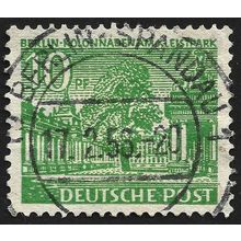 BERLIN GERMANY 1949 10pf Sc#9N47 USED @M560