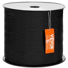 Braided Nylon Rope, 3/16 in x 1000 ft, 32 Strands, 720 LBS Breaking Strength...
