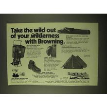 1974 Browning Ad - MacKenzie Pack; Pocket Stove