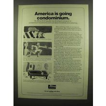 1974 Aetna Insurance Ad - Going Condominium