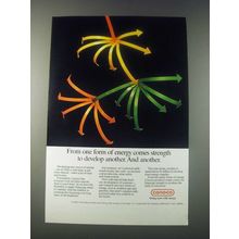 1977 Conoco Oil Ad - From one Form of Energy Comes Strength to Develop Another