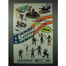 1987 American Defense Action Figures & Playsets Ad