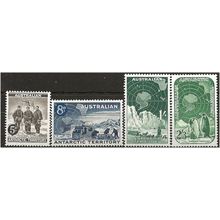 Australia Antarct Terr 1959 Pictorial Definitive Set SG2-5 Unmounted Mint . .. .
