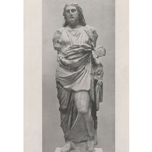 Marble Statue of Mausolus Mausoleum of Halikarnassos Postcard