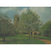 Magdelen Tower Oxford 1970s Three Dimensional Postcard