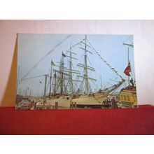 OPERATION SAIL, NEWPORT, RHODE ISLAND, used postcard 1980 pm =