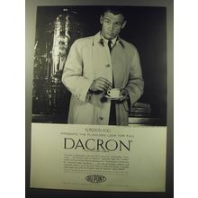 1960 Du Pont Dacron Advertisement - The flawless look for fall