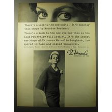1960 B. Forman Co. Ad - Suit by Maurice Rentner, Cosmetics by Princess Marcella
