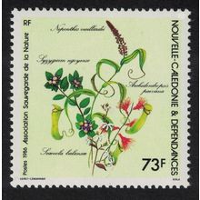 New Caledonia Wild Flowers Association for Nature Protection 1986 MNH SG#797
