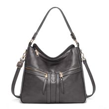 Purses for Women Shoulder Handbags Hobo Bags Tote Bag Grey