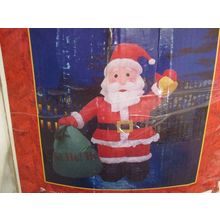 Illuminated Inflatable 4 Foot Santa Claus