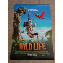 The Wild Life - Movie Poster with Robin Crusoe, Rosie the Tapir & Mak the Parrot