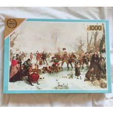 Jigsaw De Luxe 1000 pieces a winters day in st james park Falcon
