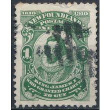 300ᵗʰ Anniv of Colonisation of Canada: 1c - Newfoundland 1910 - FH - SG 95