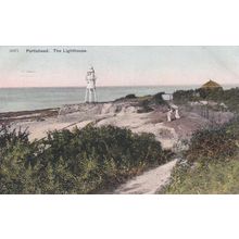 EC338 PORTISHEAD - THE LIGHTHOUSE . PRINTED POSTCARD