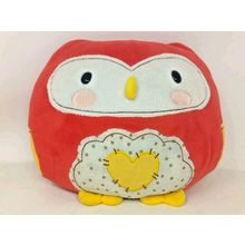 Sega Prize Red Owl Lovely Nest Soft Toy 9” Plush Teddy Stuffed animal Vintage