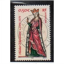 FRA 2004 50c 'ELEANOR OF AQUITAINE' FINE USED (EBID20493)