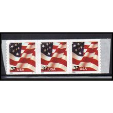3632Av 37c U.S. Flag Very Fine MNH CNP+1 Left S1111 PA3884