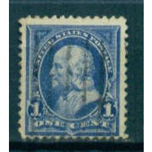 Used 264 1c Benjamin Franklin Average M02973
