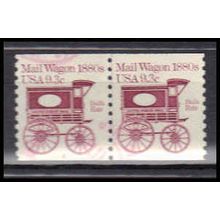 Used 1903 9.3c Mail Wagon Very Fine CNP Left 2 PA0399