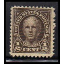 551 1/2c Nathan Hale Fine MNH O0807