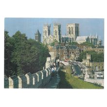 YORK MINSTER.. vintage postcard unposted C.1960/70'S