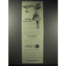 1914 Quaker Puffed Wheat and Puffed Rice Ad - Tit-Bits