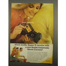 1966 Kodak Instamatic M2 Movie Camera Ad - Instantly