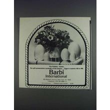 1980 Barbi International Ceramic Eggs Ad - Easter