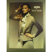1980 St. John for Bullocks Wilshire Fashion Ad
