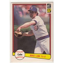 1982 Donruss baseball card 300 Mike Lum