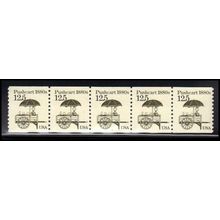 2133 12.5c Pushcart Fine MNH Dry Gum PNC 1/5 X2261