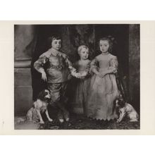Van Dyck The Three Eldest Children Of Charles 1st RPC Postcard