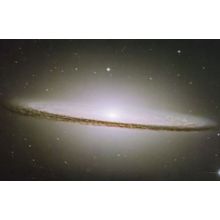 Sombrero Galaxy Messior 104 Planet Dust Space Astronomy Postcard