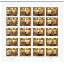 Hanukkah Sheet of 20 Current Rate Postage Stamps Scott 4824