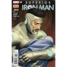 SUPERIOR IRON MAN #006 - MARVEL COMICS - 2015