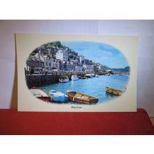 WEST LOOE, CORNWALL used postcard Colourmaster Cameo =