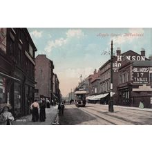 17 Billiards Tables Sign at Birkenhead Argyle Street Manchester Old Postcard