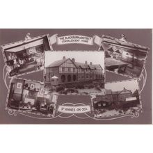 Snooker Blackburn Convalescent Home St Annes On Sea Lancs Postcard