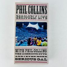 Phil Collins Seriously Live in Berlin VHS Video Tape