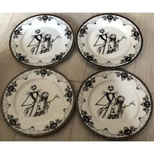 Nightmare Before Christmas Dinner Plates 10.5 SALLY Jack Skellington Brand New