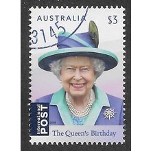 AUS 2019 $3.00 'QUEENS BIRTHDAY' FINE USED (EBID62-938)