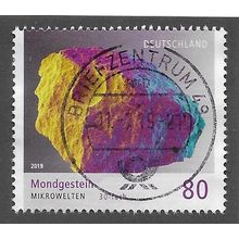 GER 2019 €0.80 'MICROWORLD - MOON ROCK' FINE USED (EBID77-052)