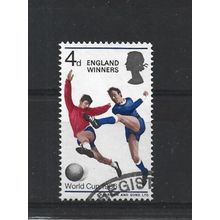 GB.England's World Cup Football Victory stamp.Fine Used.Jul25