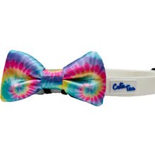 Cutie Ties Dog Bow Tie One Size Pastel Tie Dye