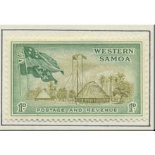 Western Samoa Stamp Scott #204, Mint Hinged